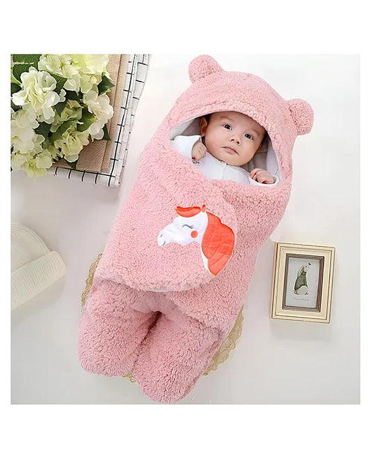 Brandonn Wearable Hooded Baby Swaddle Blanket